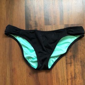 Black bathing suit bottoms